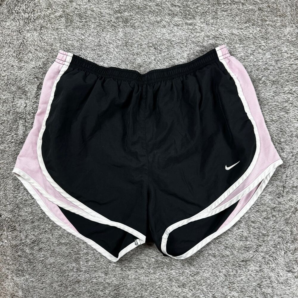 Nike Dri-Fit Shorts Women's Medium Black & Pink